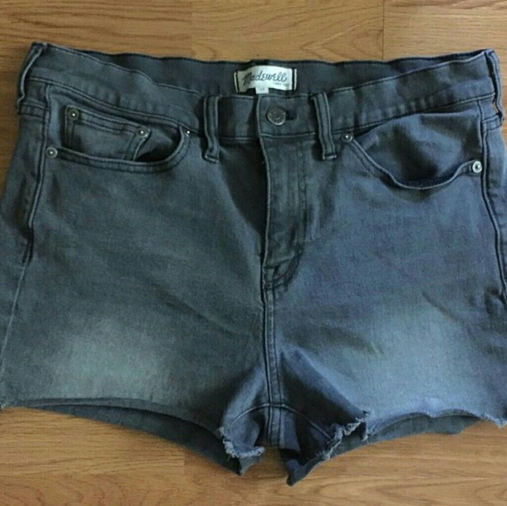 Madewell Jean High Waisted Shorts 26" Size  2